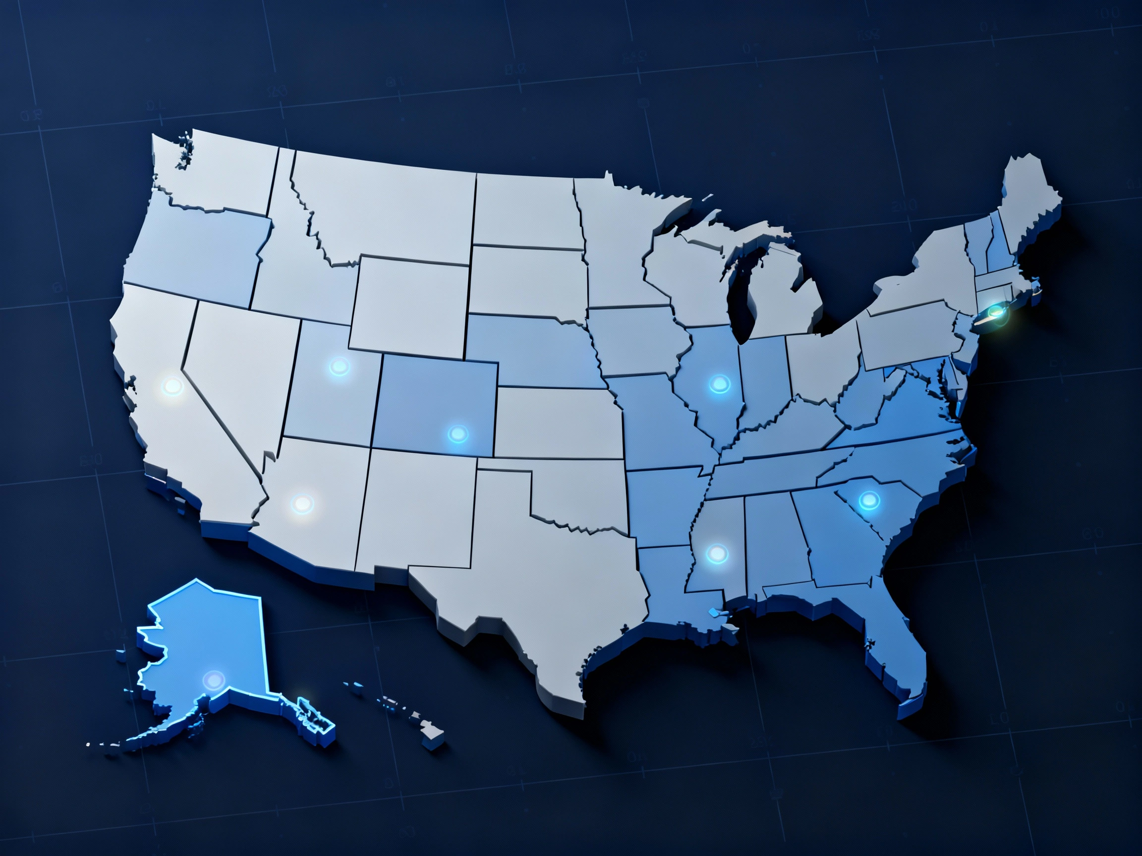 United States concealed carry reciprocity map